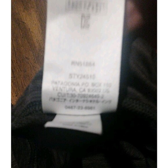 Patagonia Leggings Womens Extra Large Gray Shorts Drawstring Workout - Picture 7 of 7